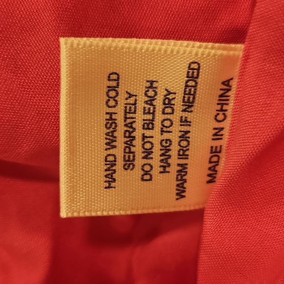 💕SKIES ARE BLUE💕 Tropical Print Skirt ~ Pretty In Pink Large L NWT - Picture 12 of 12